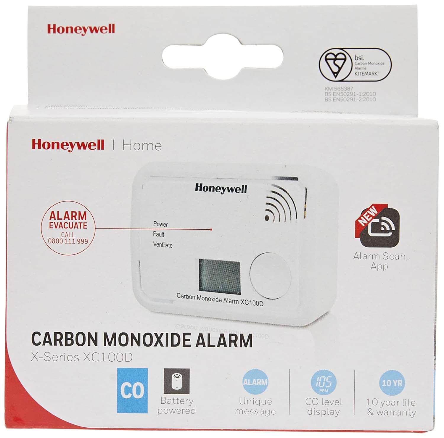 Honeywell XC100D Packaging