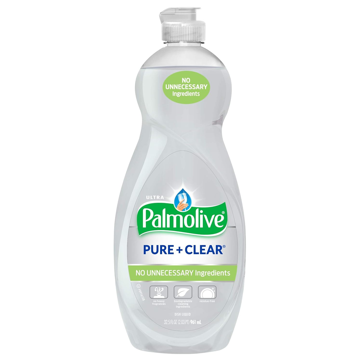 Palmolive Ultra Liquid Dish Soap Pure Clear 32 5oz Pack 3