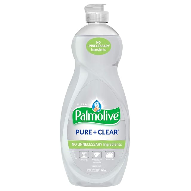 Palmolive Ultra Liquid Dish Soap Pure Clear 32 5oz Pack 3