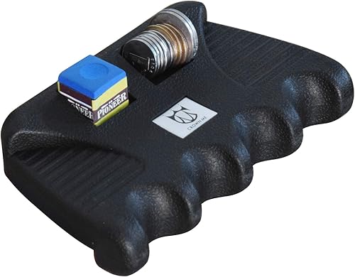 Miniatura 6 de CROWN ME Soporte para tacos de billar, soporte para tacos de billar, soporte para palos de billar con peso, soporte para taco de piscina, 4 agujeros