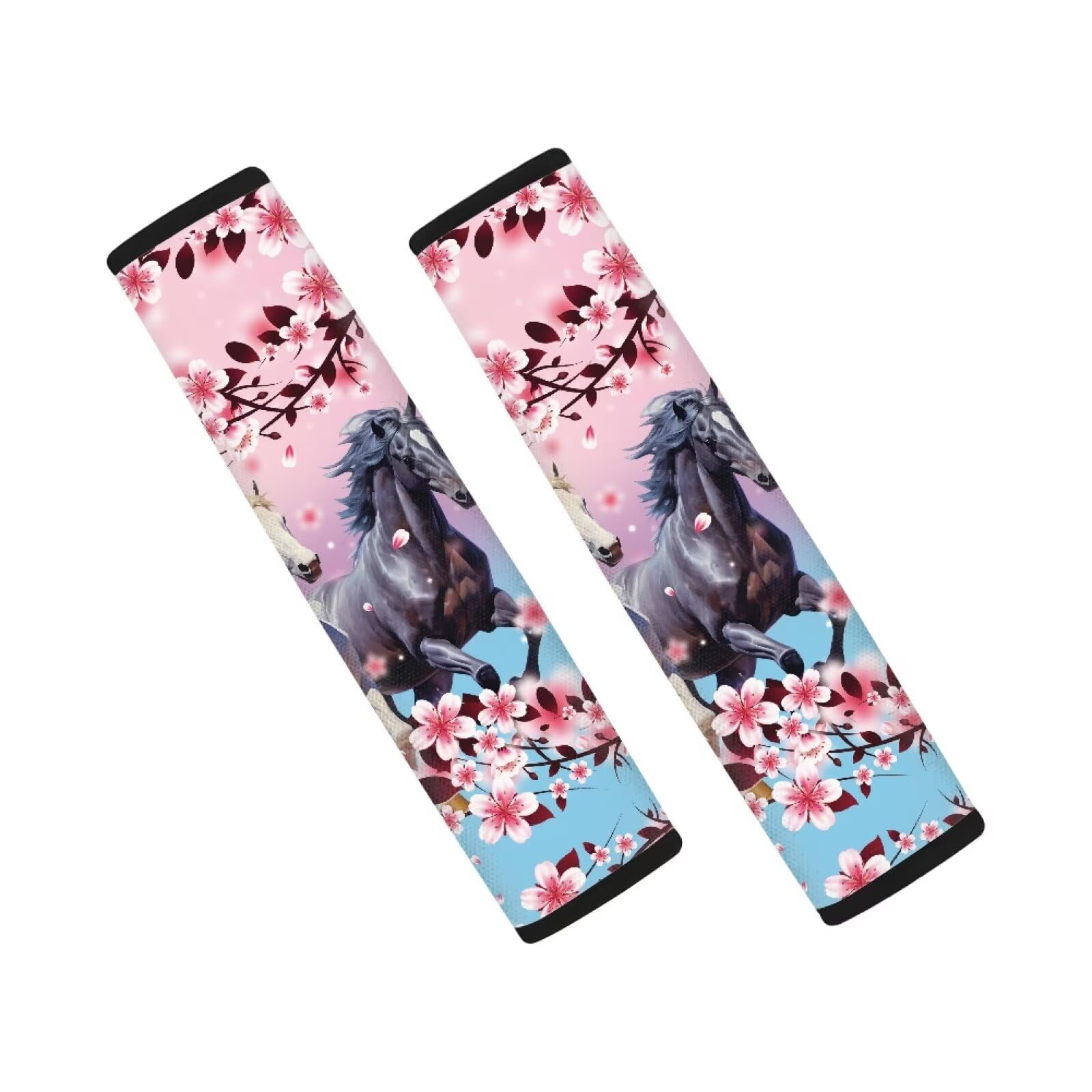 Showudesigns Highland Cow Sunflower Car Seat Belt Covers for Kids Adults Universal Fit Seatbelt Strap Cover Backpack Harness Pads Animal Cattle Flower Car Seatbelt Covers — view 22