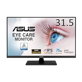 Amazon.co.jp: ASUS モニター Eye Care VP32AQ 31.5インチ