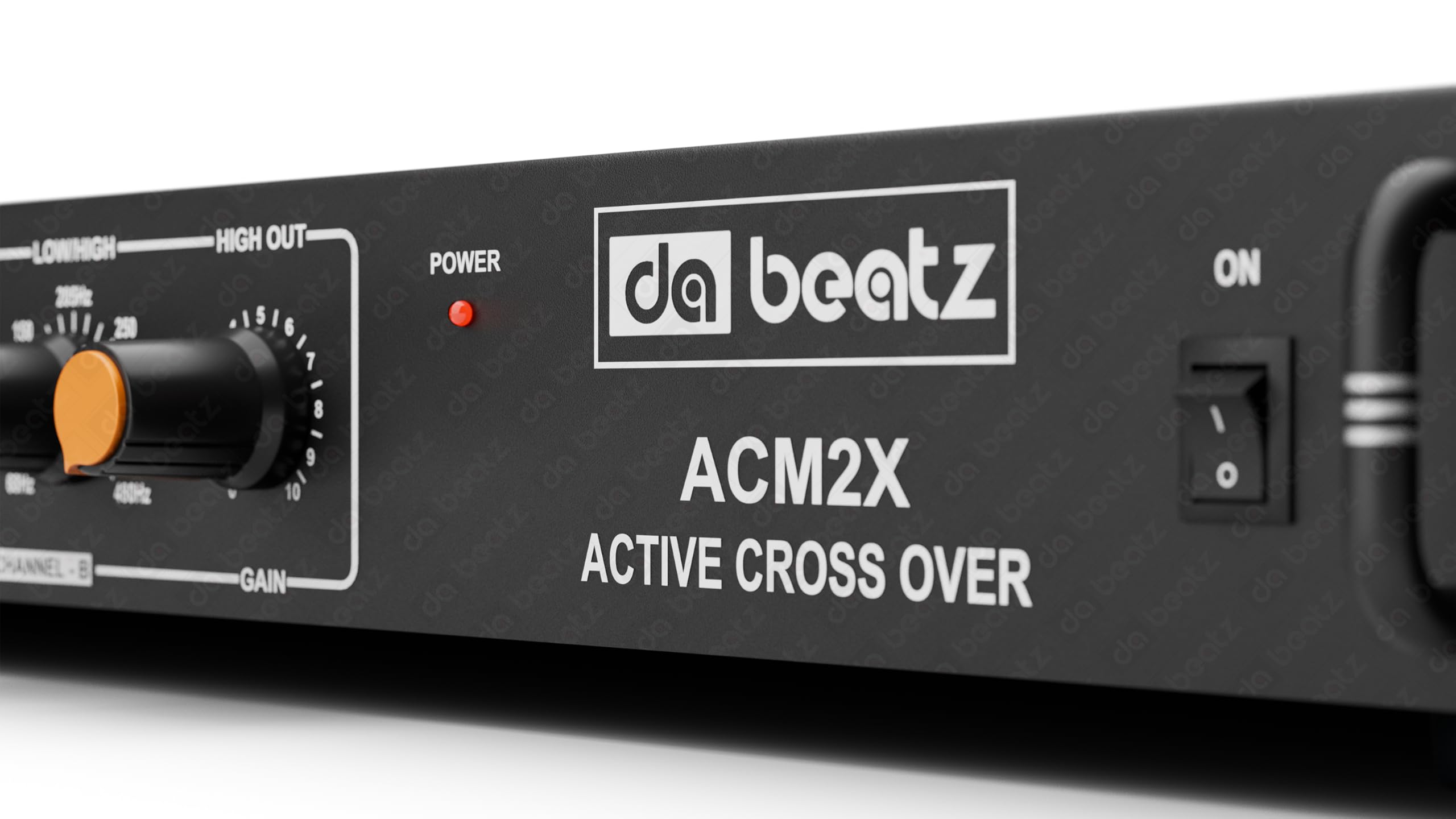 DaBeatz ACM2X 2-Way Stereo Audio Crossover for DJ PA & Studio
