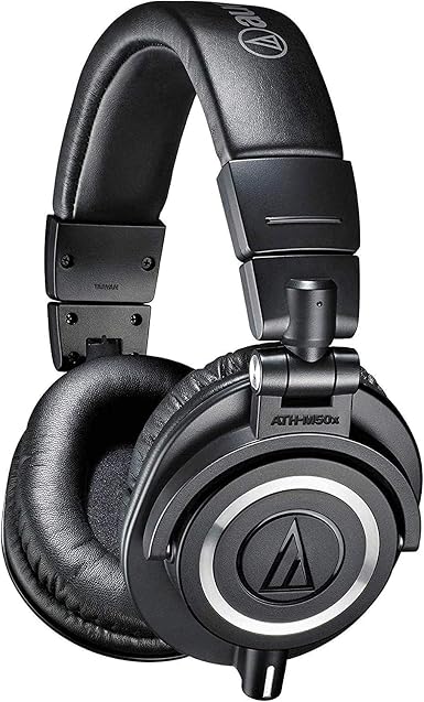 Audio-Technica ATH-M50x Professional Studio Headphones