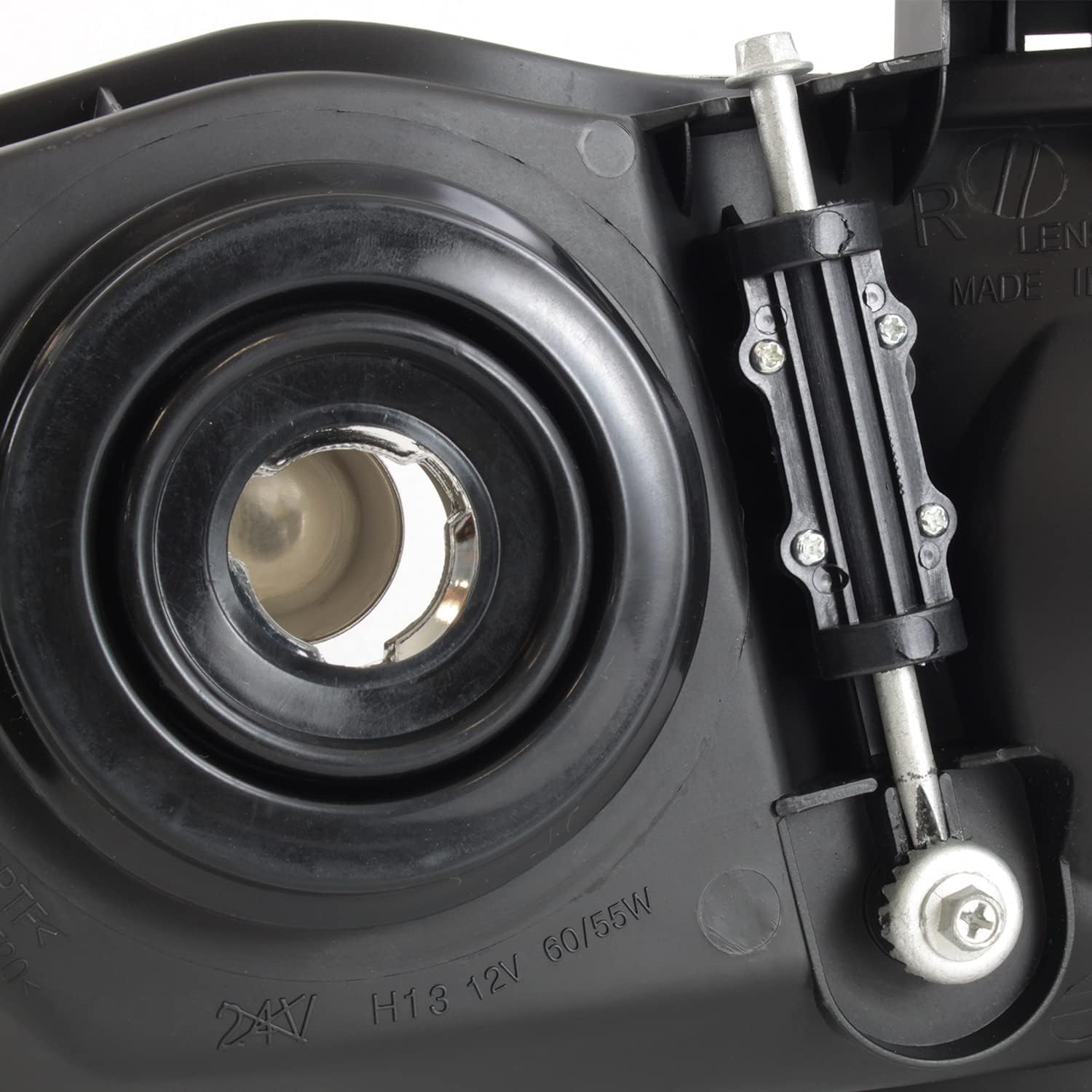 AKKON - Fits 2004 2005 2006 Sentra 4Door Sedan [Halogen Style] Black Headlamp Headlights Driver+Passenger Pair 04 05 06