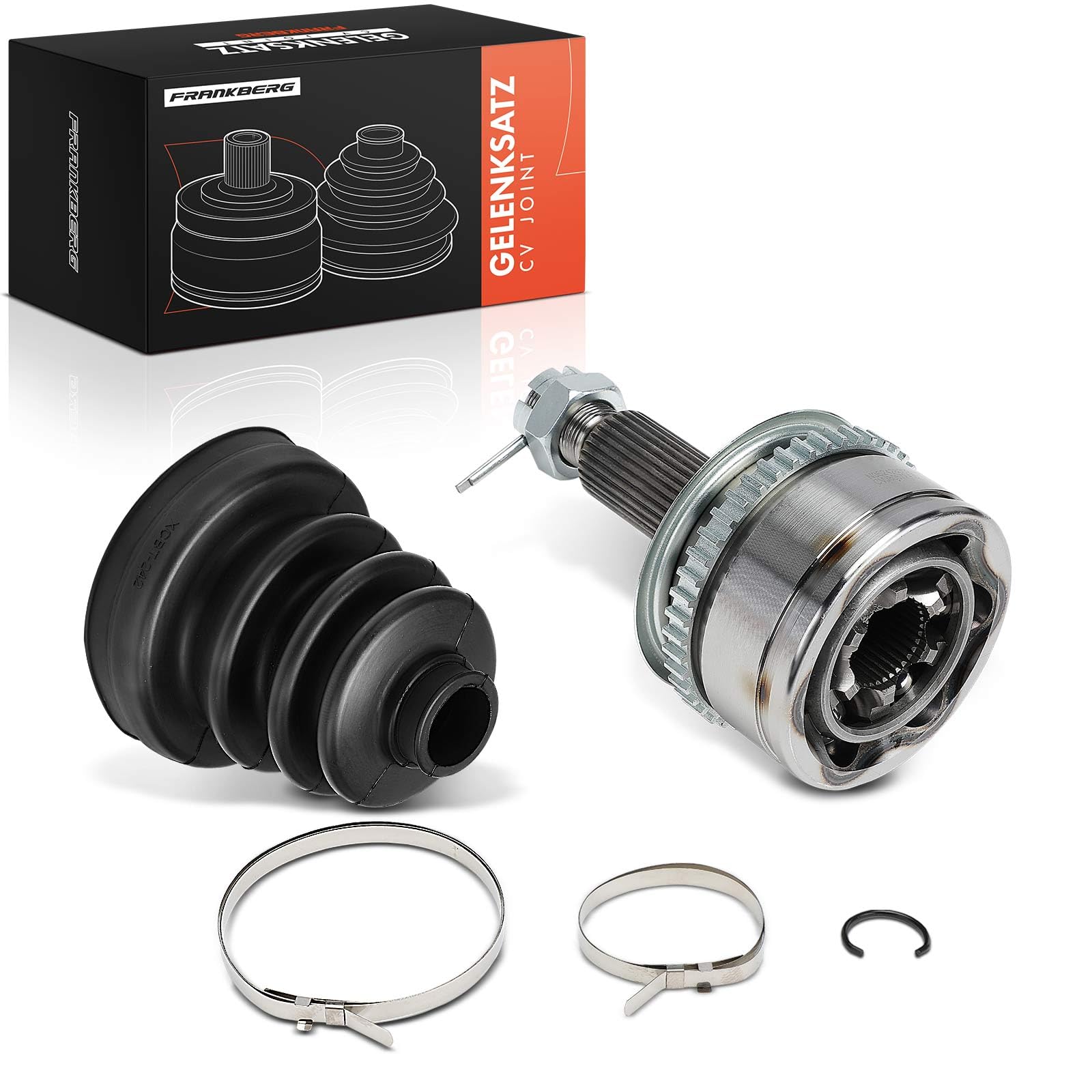 Frankberg Juego de juntas homocinéticas lado de la rueda delantera 839159 | Compatible con: L200/Triton Pritsche/Fahrgestell KAT KBT ,L200/Triton KAT KBT ,L200/Triton KJ KK KL