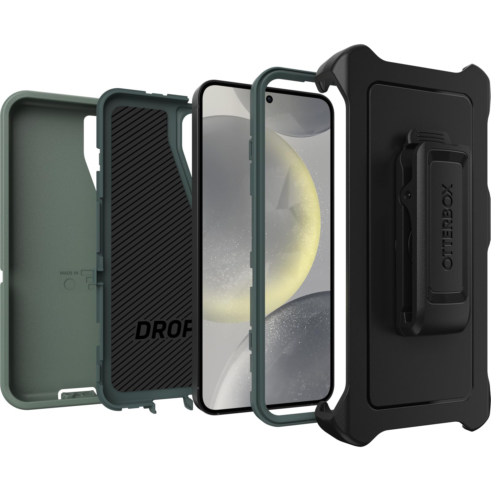 OtterBox Samsung Galaxy S24 Ultra Defender Series Case - , Rugged & Durable, with Port Protection, Includes Holster Clip Kickstand