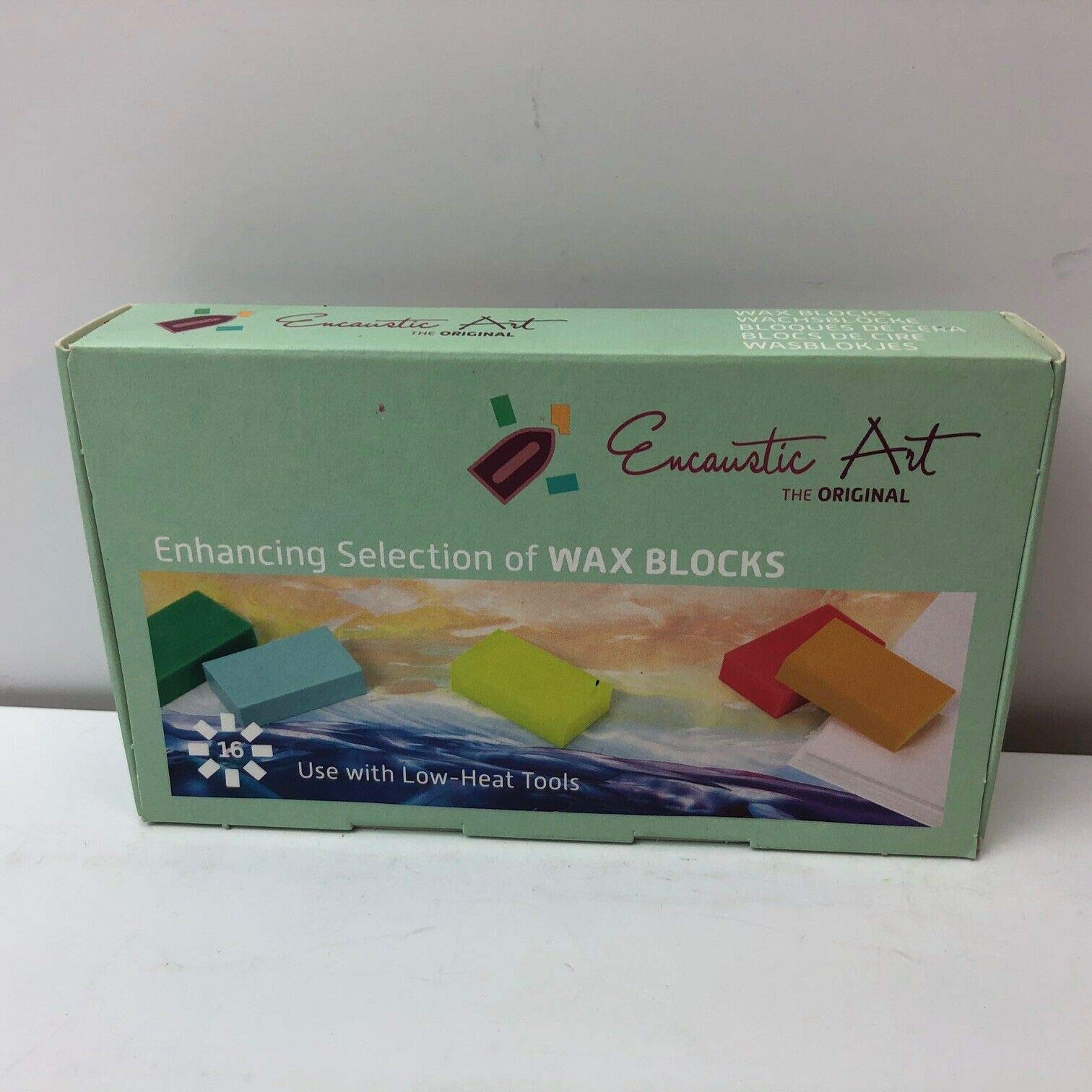 Encaustic Art Wax 16 Wax Block Colors Enhancing Selection New in Box Painting
