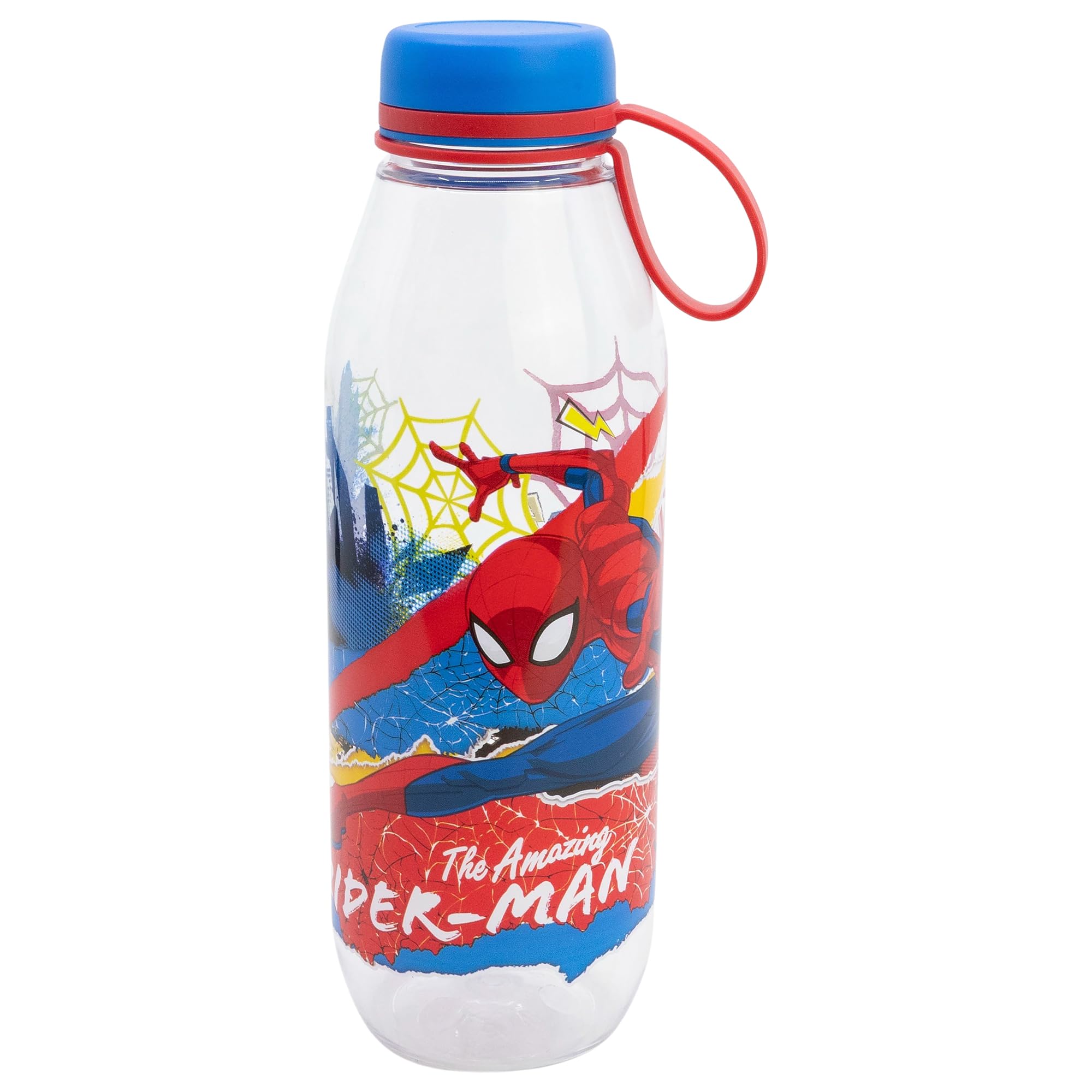 ECOZEN ADVENTURE BOTTLE 650 ML SPIDERMAN MOVING TARGET, Multicoloured