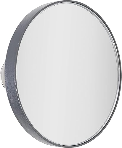 Miniatura 6 de Zadro Espejo de punto compacto, potentes aumentos de 10X15X o 20X, espejos de viaje con ventosas, mini espejo de tamaño monedero para maquillaje,