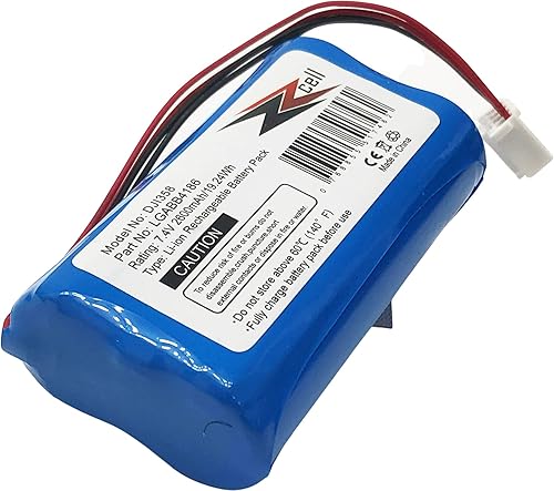 Miniatura 2 de ZZcell® Reemplazo de batería para DJI LGABB4186, RC03012, Phantom 3 Standard, Phantom 3 4K GL358WB Control remoto 7.4V 2600mAh