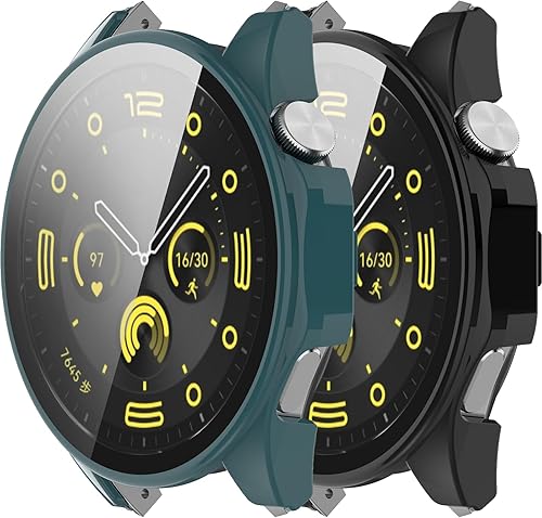 Miniatura 8 de Destinado para Huawei Watch GT 4 41MM 46MM película de vidrio templado protector de pantalla duro PC parachoques cubierta completa para Huawei GT 4