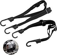 Vista 1 de Cinturón de tensión para portaequipajes, cinta elástica para correas de bicicleta, con gancho ajustable para casco de motocicleta