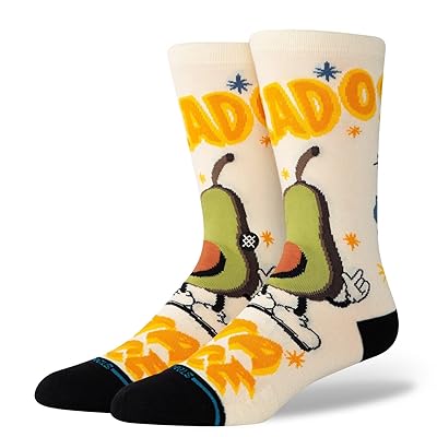 Stance Food Stand Crew Knee High Socks Shoes Canvas
