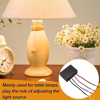 Touch Dimmer Switch, 1 Pack, 3 Way Touch Lamp Control Module