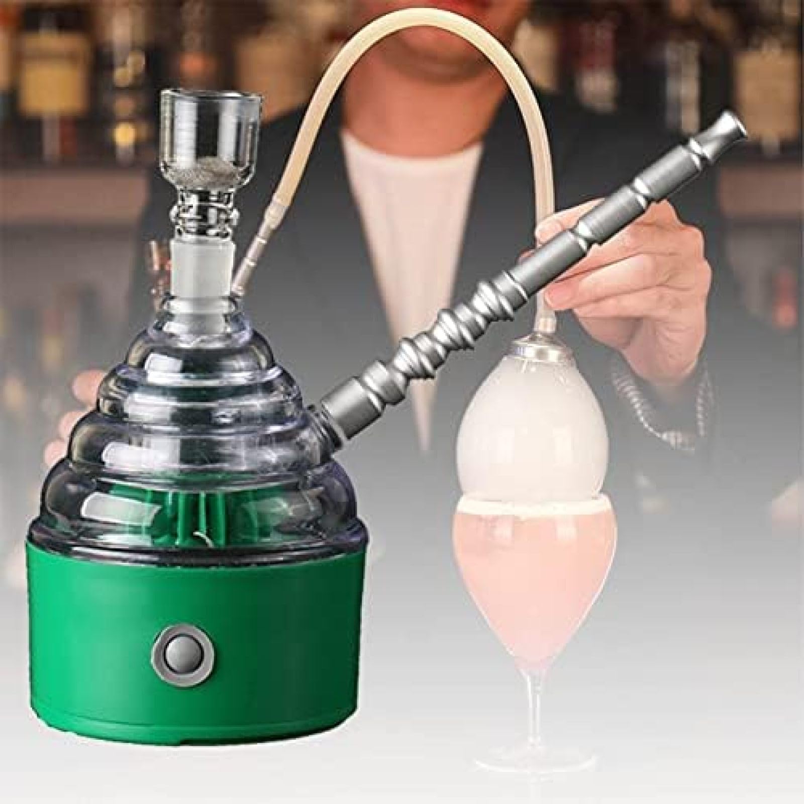 Kit Fumoir Cocktail, Fumeur Alimentaire Portable Infuseur De Fumée Infuseur De Saveur Blaster Fumeur Machine Avec Accessoires Pour Poissons Fruits De Mer Gastronomie Moléculaire Cocktails Noix Snacks