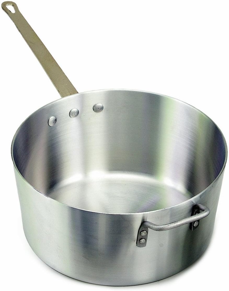 Crestware 10-Quart Heavy Gauge Aluminum Sauce Pan