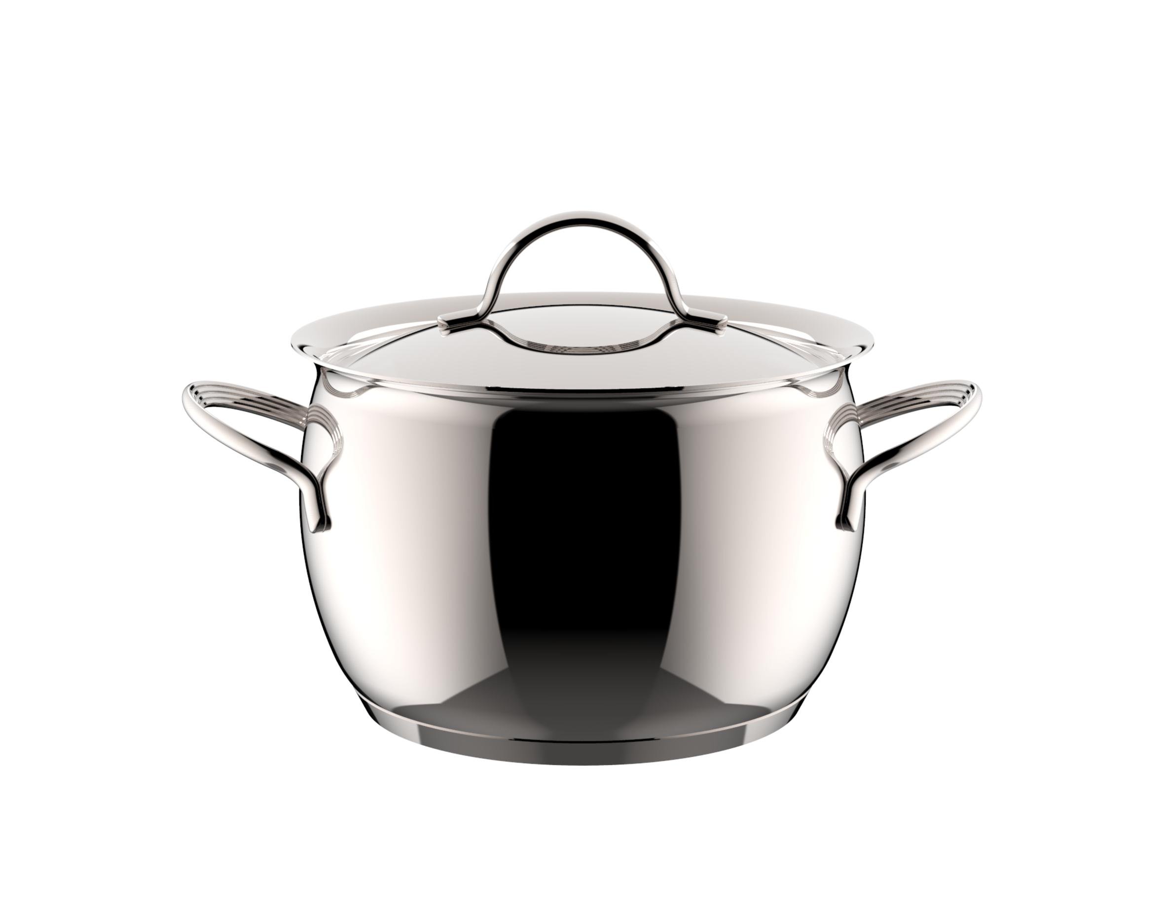 Marmite tous feux induction acier inoxydable Lagostina Armonia 22 cm inox
