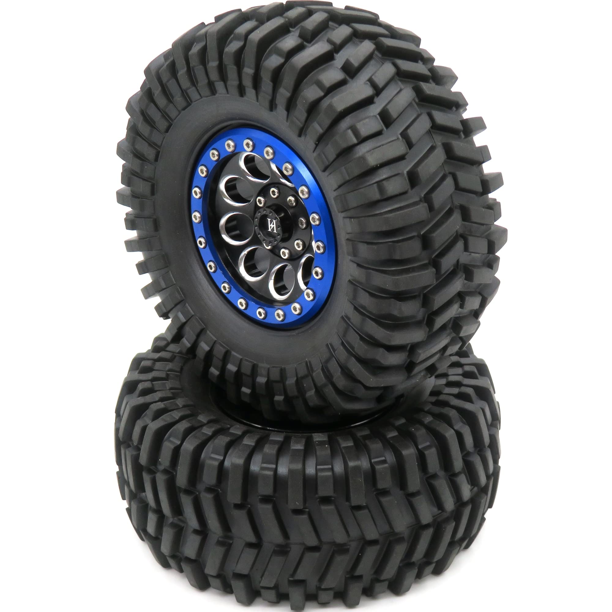 Amazon | RCクローラー2.2泥地形粘着タイヤ2個 高さ:125mm