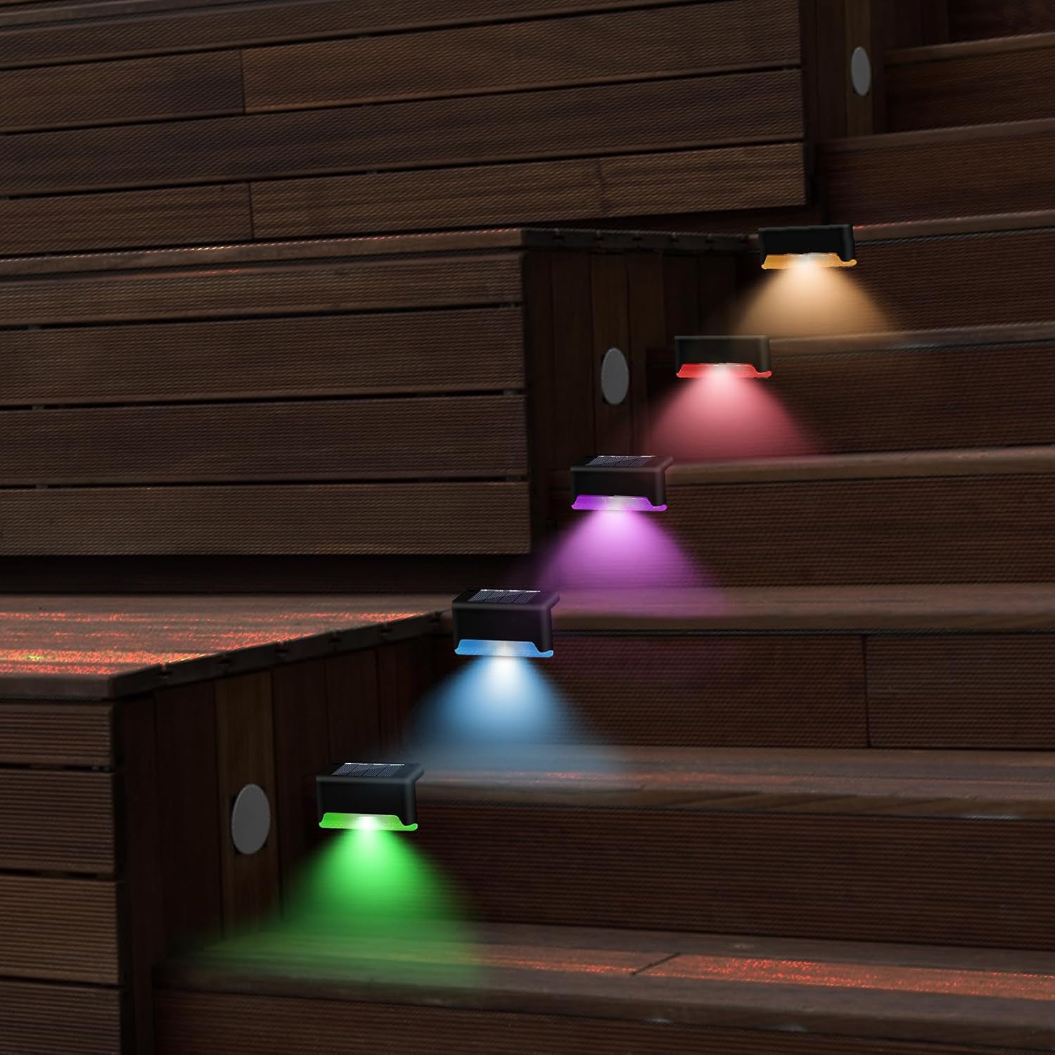 Transform Your Outdoors: K.E.J. 16pcs Solar Color Changing Lights Review!