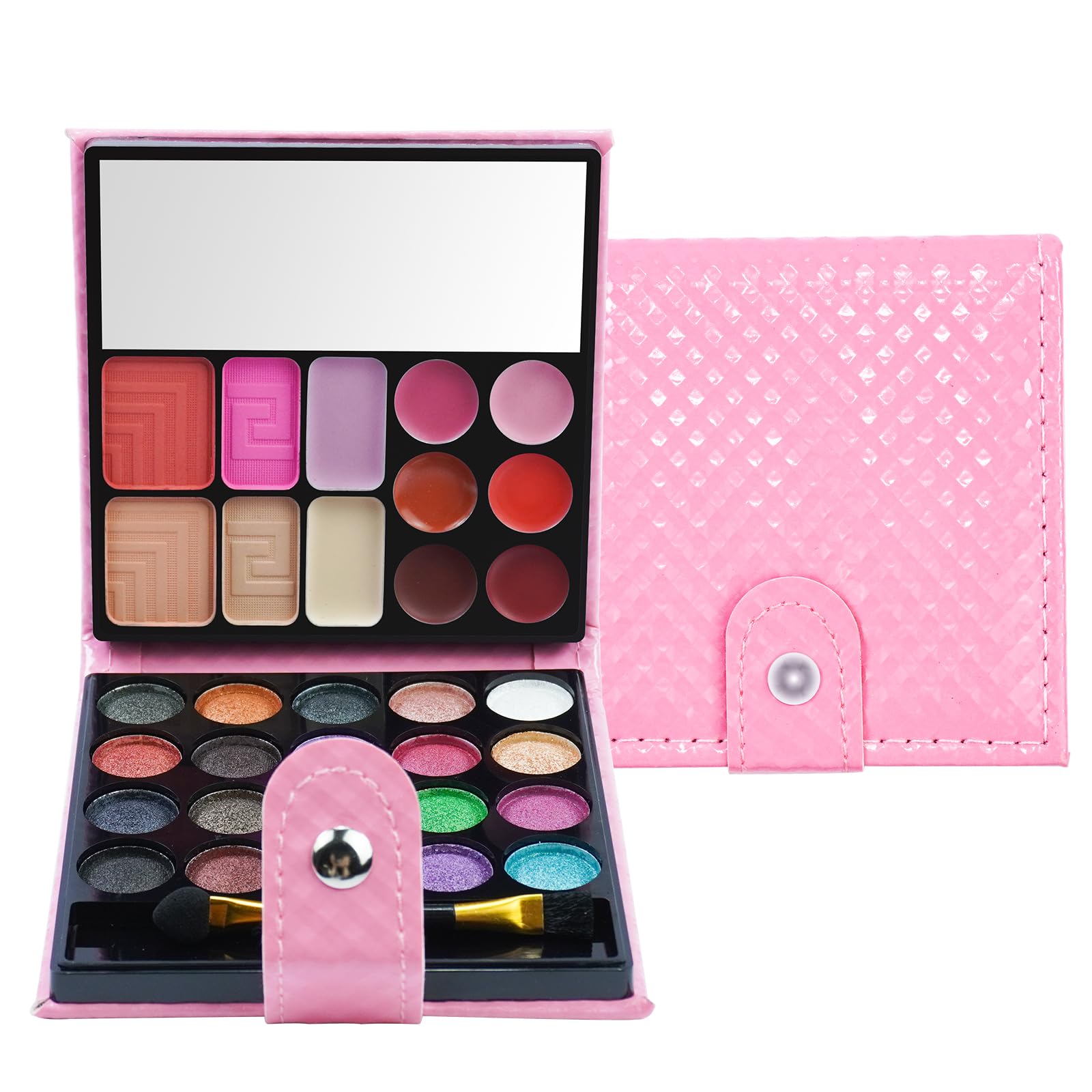 PhantomSky 32 Colores Paletas de Sombras de Ojos, Paleta de Sombras, Paletas de Maquillaje Profesional, Pigmentadas, Eyeshadow en Polvo de Colores de Larga Duración, Resistentes al Agua