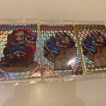 神羅万象チョコ 絵本を読む少女 クリアファイル 神羅万象チョコ 絵本を