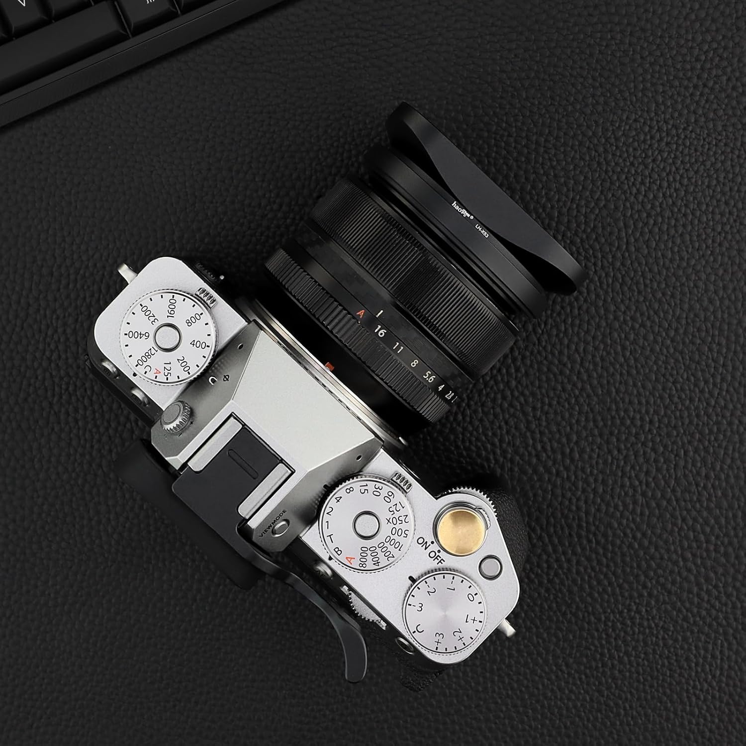 Haoge LH-X53 Bayonet Square Metal Lens Hood for Fuji XF 35/18/60mm F1.4/2 R / F2.4 R Macro Lens