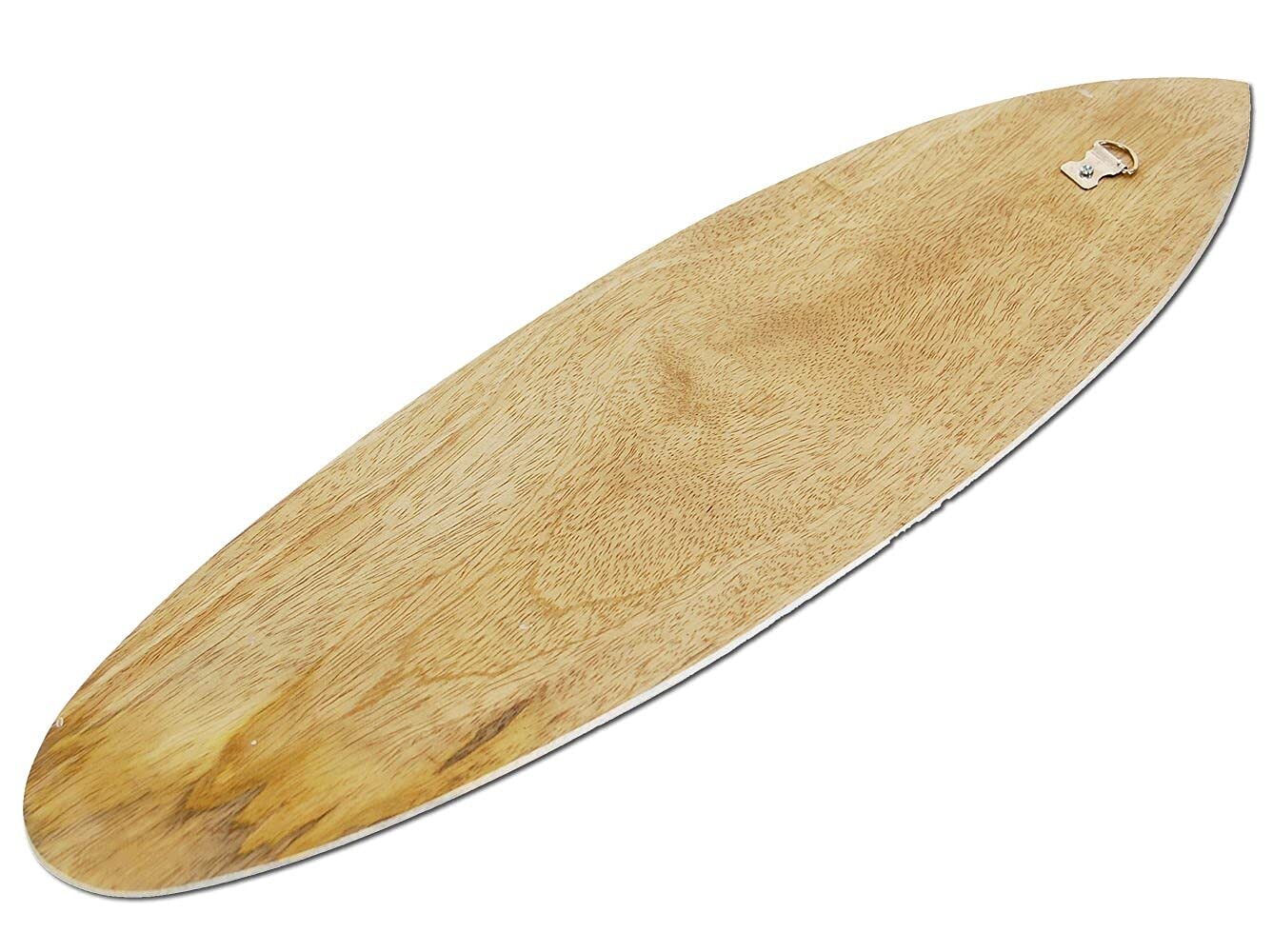 FBA_1652a, tavola da surf decorativa in legno, 100 cm di lunghezza, design aerografo, surf, decorazione