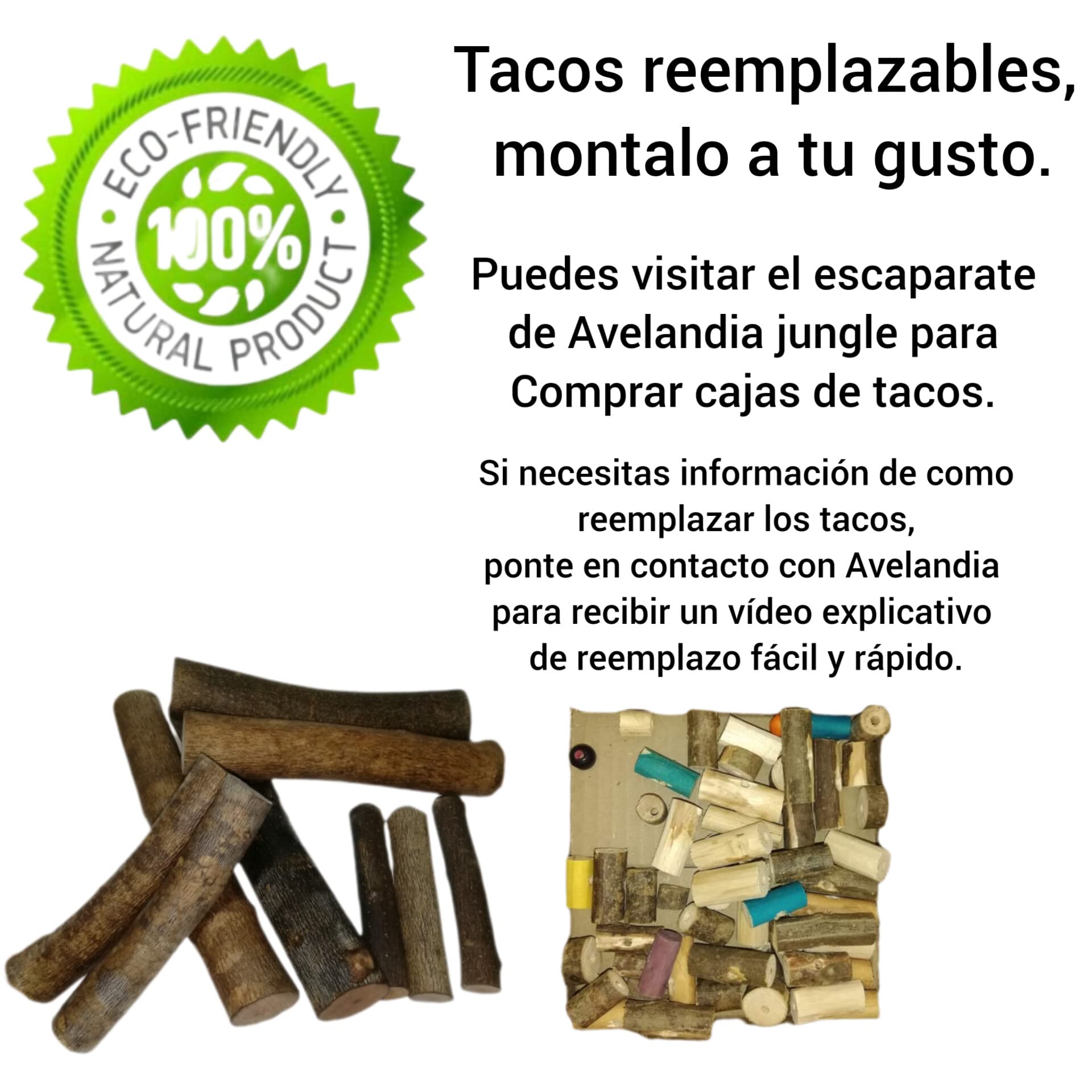 Juguete antiestrés para loros, brocheta lima picos de pájaros agaporni, ninfa, caique, accesorio de jaula y voladera aves guacamayo, yaco, CALIDAD PREMIUM. (M, Pack 2 und jaula, Natural sin color)