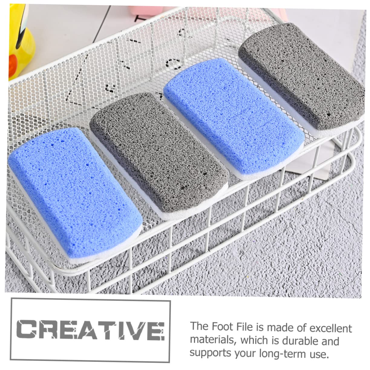 FRCOLOR 10pezzi Raspa Per Piedi Professionale Strumento Esfoliante Per Rimozione Calli Facile Da Pulire e Riutilizzabile Rimuove La Morta Per Piedi Sani e Morbidi