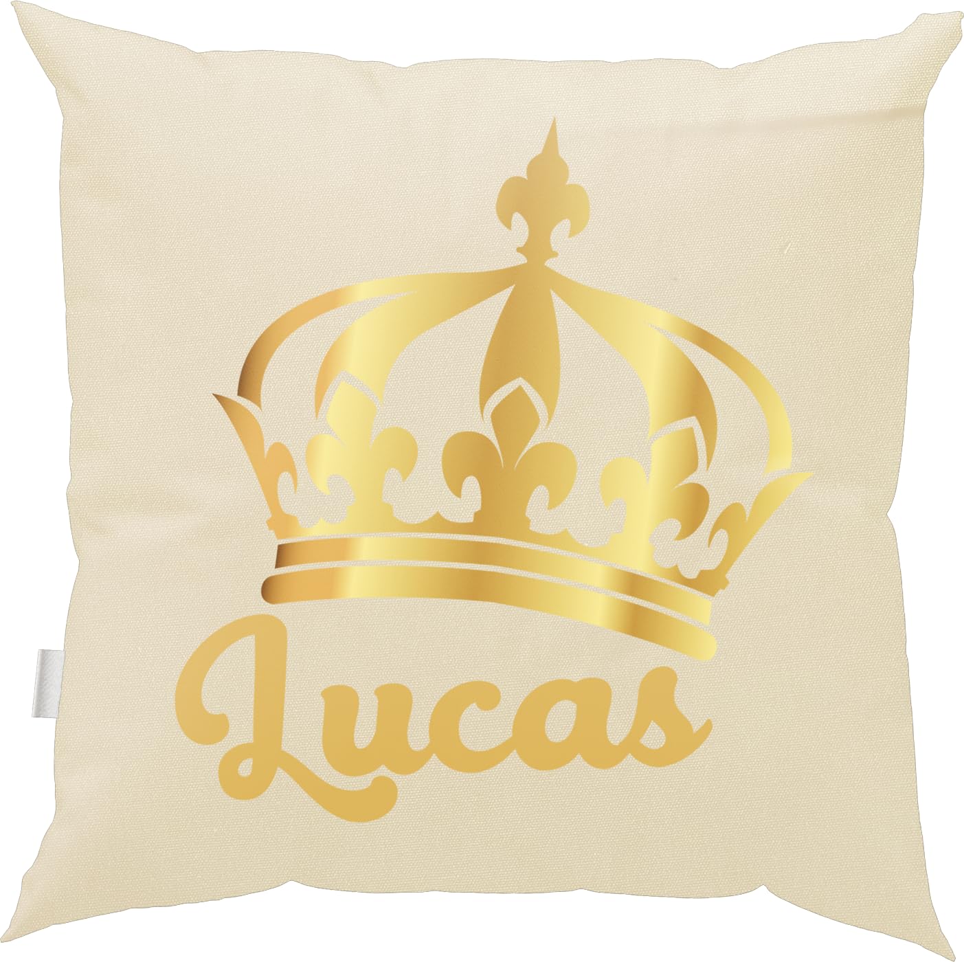 Personalised Valentines Gift Cushion Cover: Custom Pillow Gifts For Her Him On 100% Washed Cotton Canvas Style 6