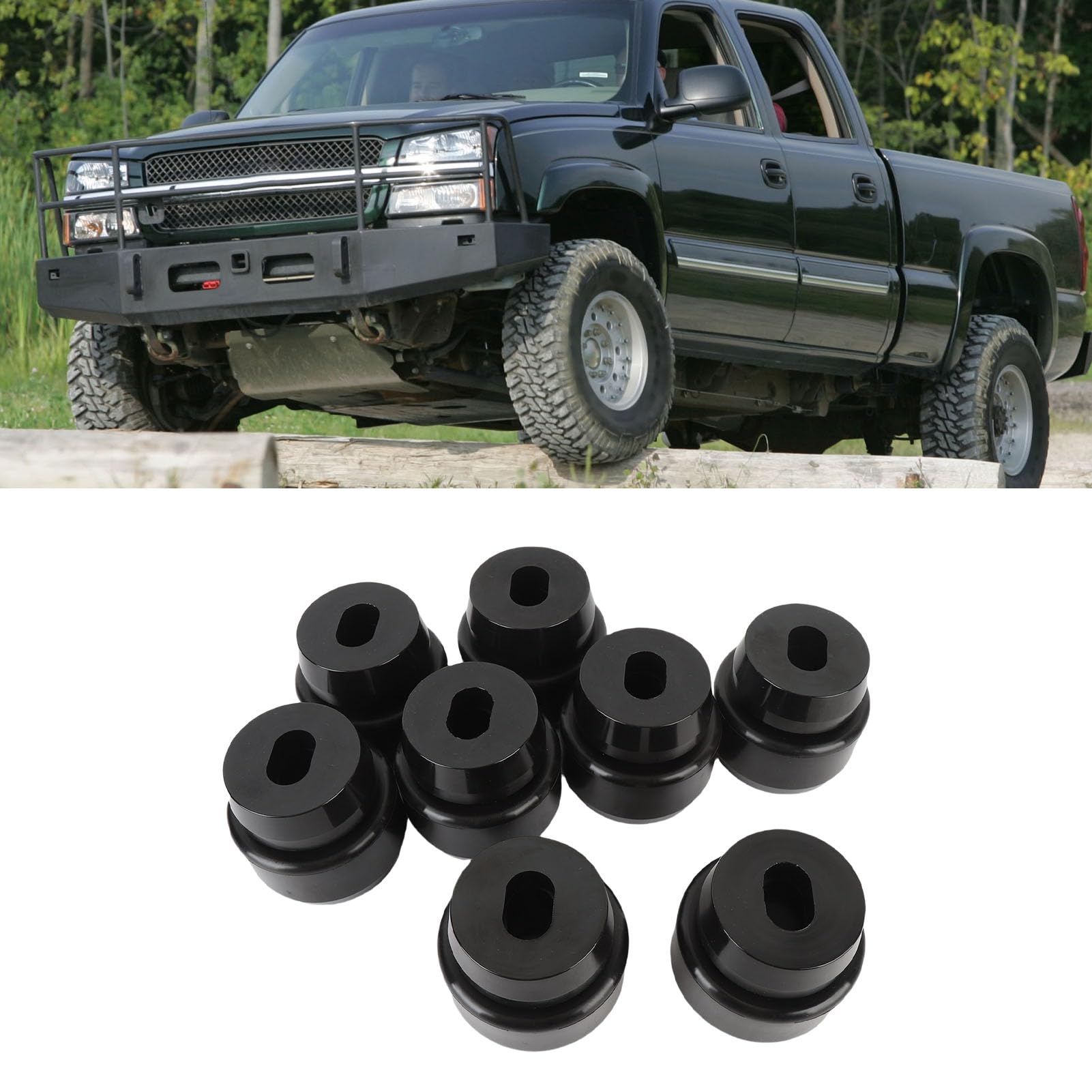 AMONIDA Body Cab Mount Bushing Kit Compatible with 1500 2500 Cabs