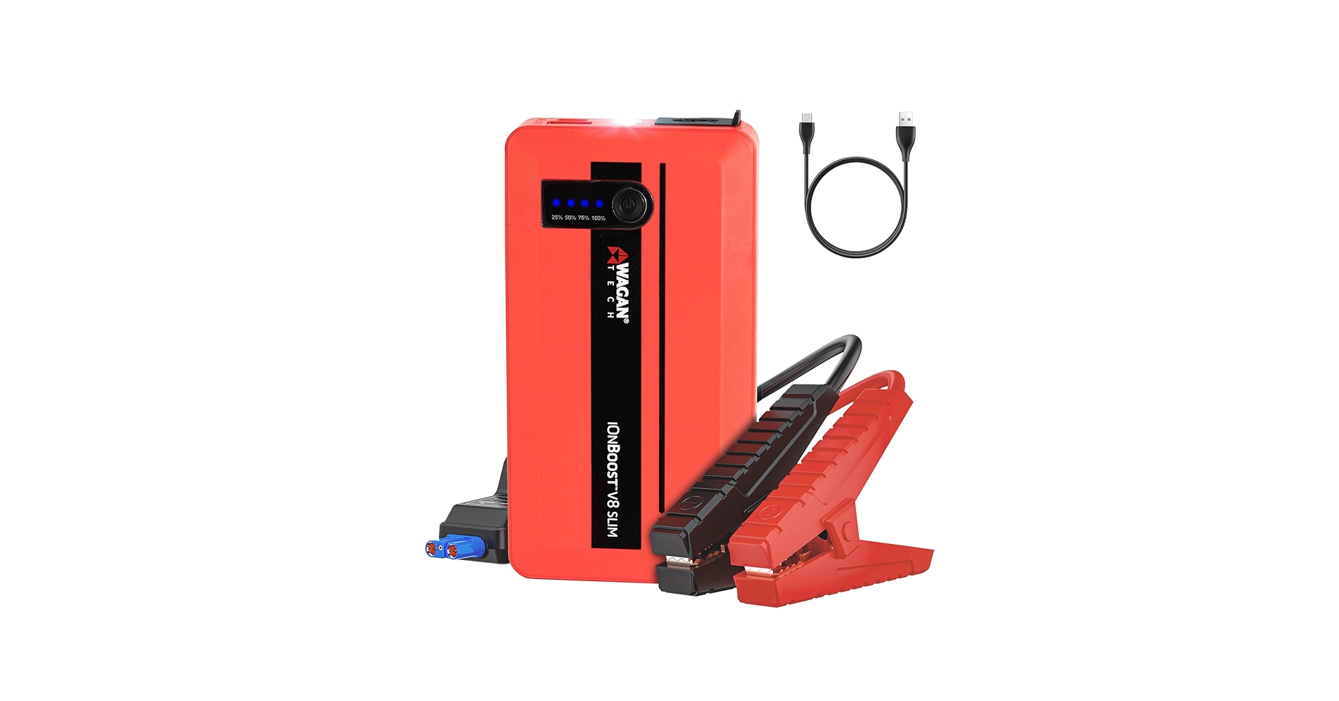 Amazon.com: Wagan EL7601 iOnBoost V8 Slim Jump Starter 1200A