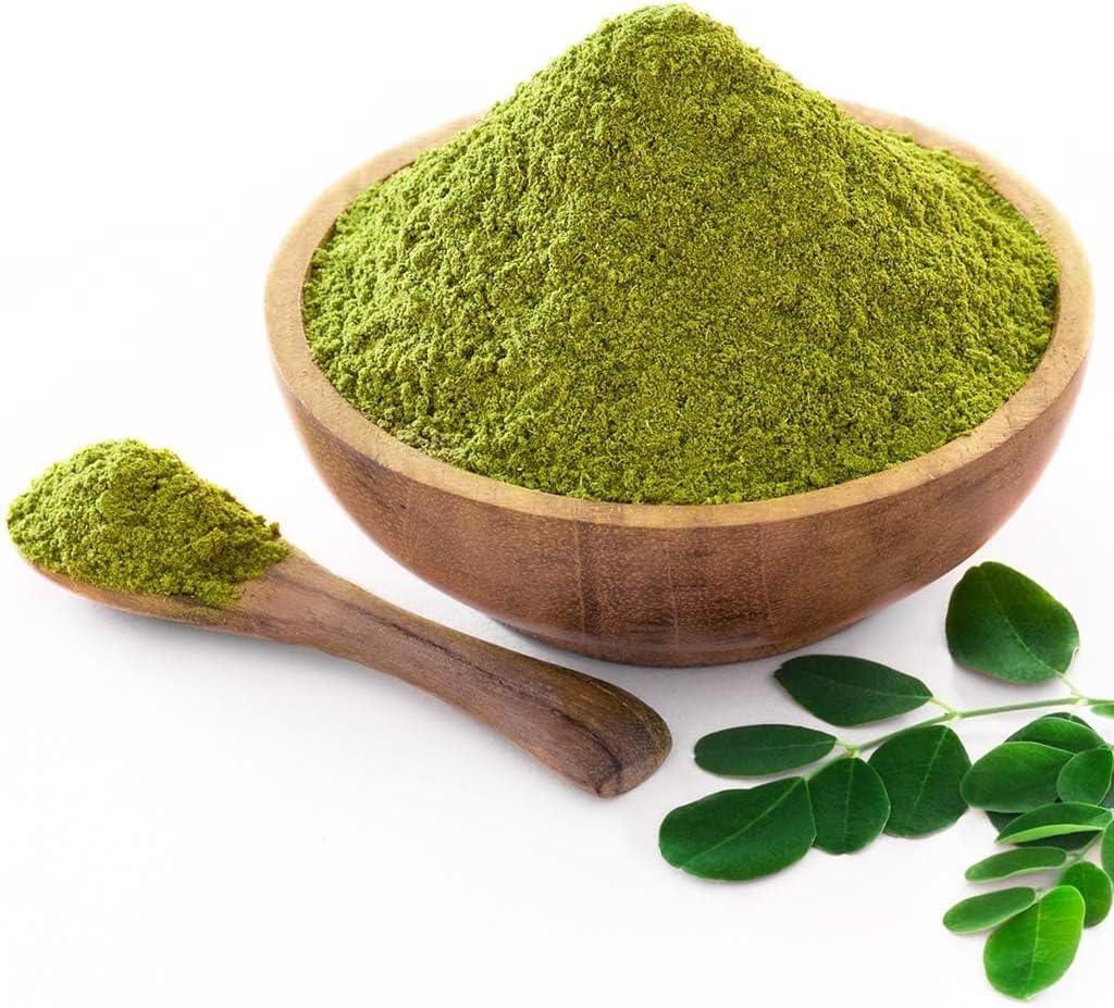 Moringa Leaf Powder | Drumstick Leaf powder | Herbal Supplement | Good For Immunity, Digestion, Skincare And Haircare | Rich In Vitamins & Minerals (100)