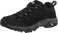 Merrell Men's Moab 3 Hiking Shoes - Bestselling Comfort, Vibram TC5+ Grip, Recycled Materials, All-Day Cushion