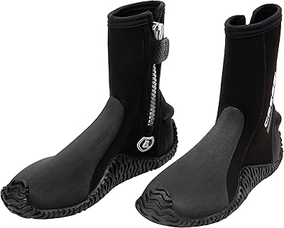 Cressi Korsor Semi-rigid Sole Boots 3mm Escarpines con suela semirrígida para buceo Unisex adulto