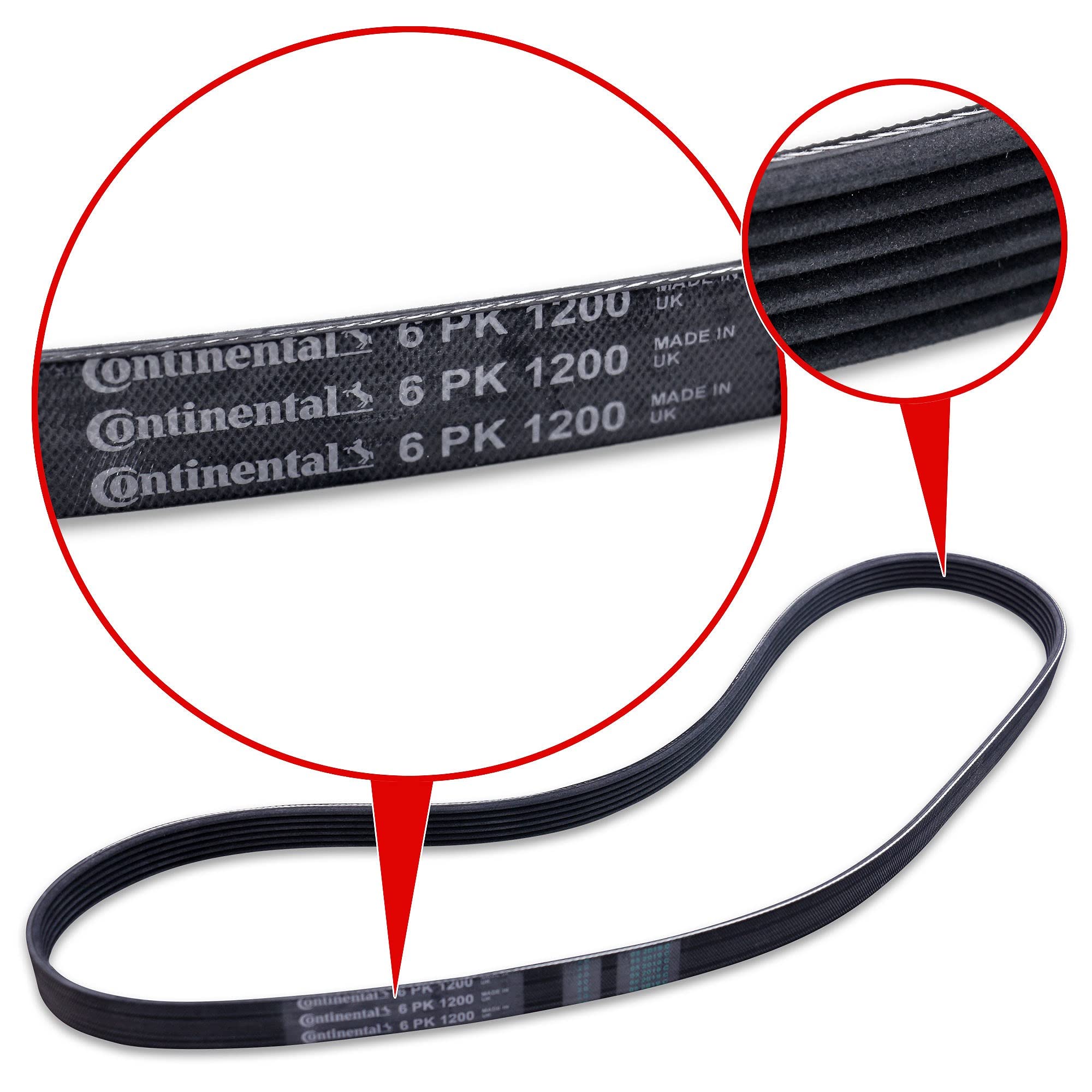 Contitech – 6pk1200 K1 correa de distribución