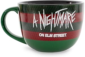 Elm Street Freddy Krueger Sweater Claws Ceramic Soup Mug