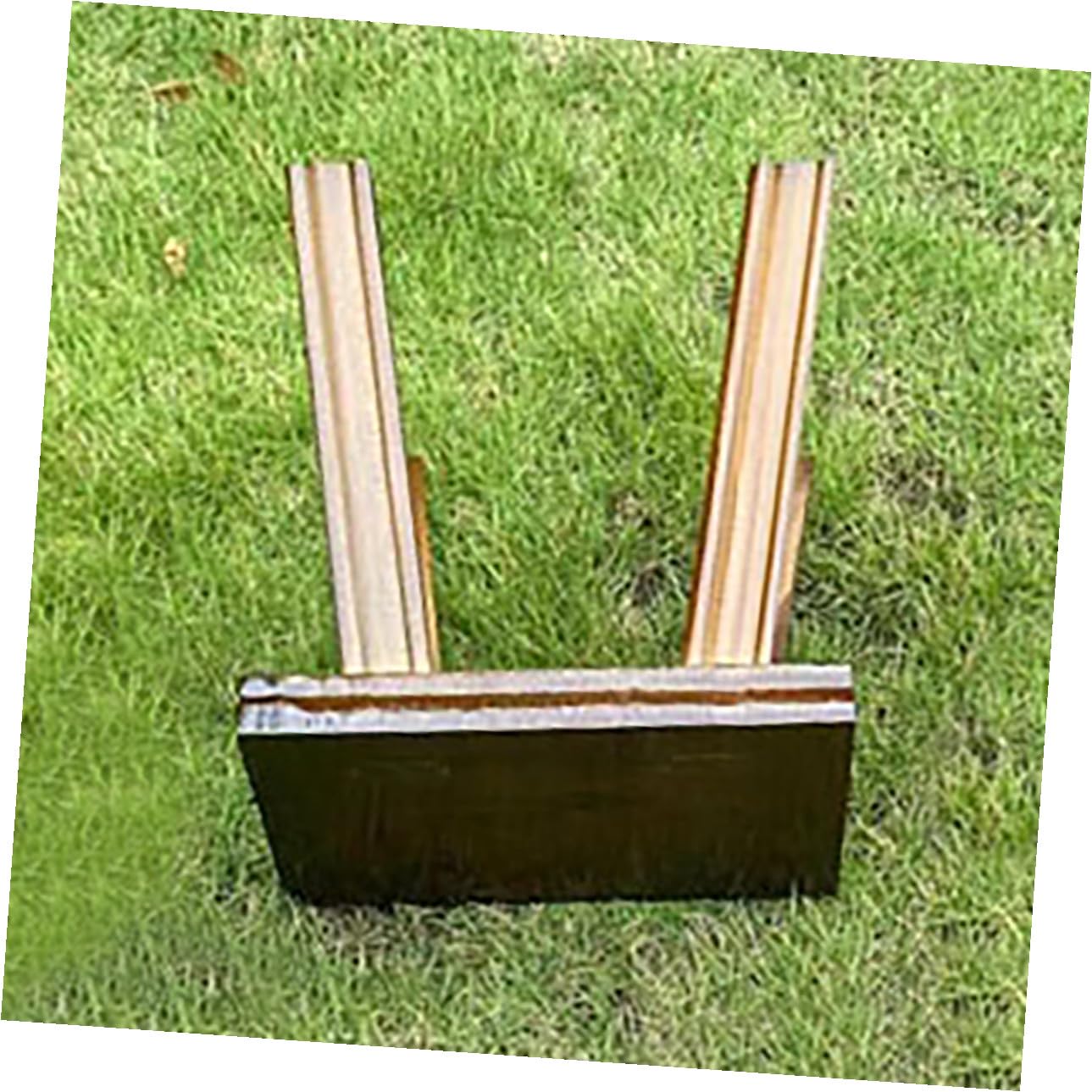 Gatuida Sgabello in Legno per Adulti e Bambini Piccolo Sgabello da Letto in Pino 23 Cm per Cambio Scarpe e Toeletta Portatile per Camera da Letto e Bagno