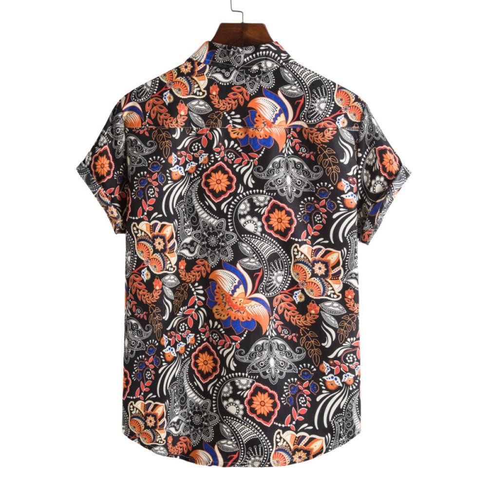 Funky Camisa Hawaiana, Camisa Hawaiana para Hombre Y Pantalones Cortos De Playa Hawaianos.