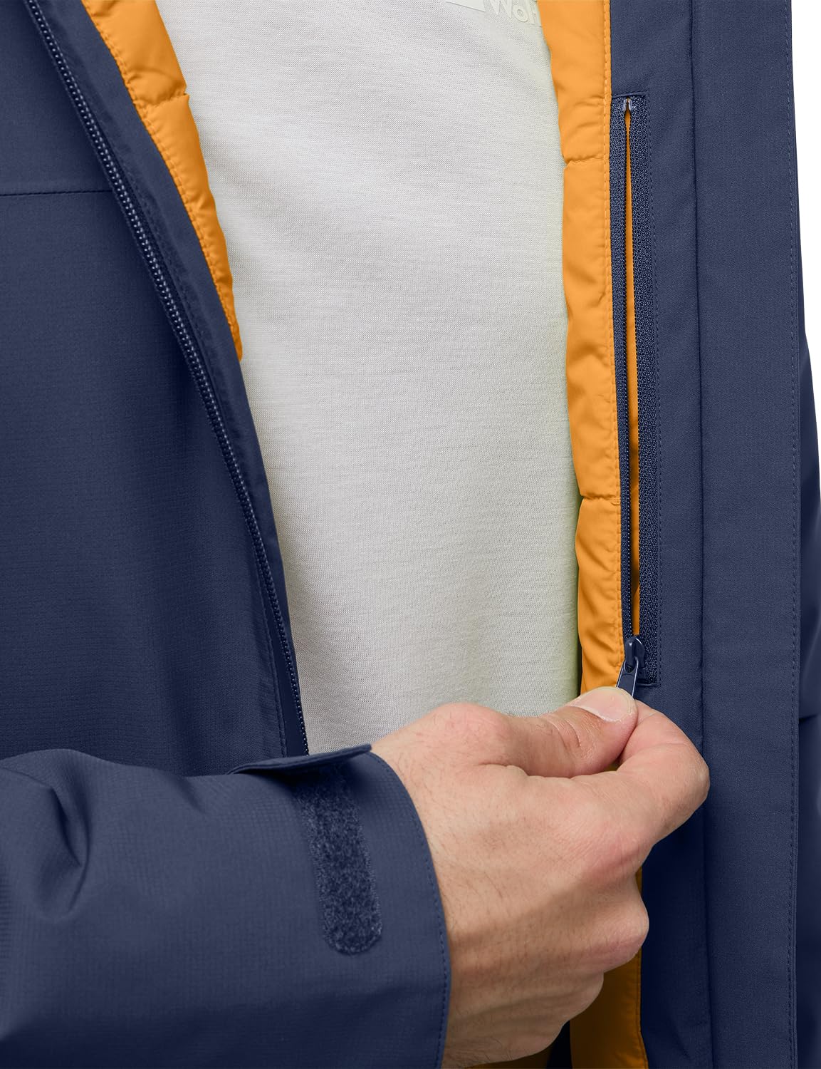 Jack Wolfskin Herren Wisper isoliert wasserdichte atmungsaktive Jacke