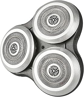 Substituição de cabeças de lâminas de barbear substituição de cabeças de barbear elétricas laváveis para Philips S9000 RQ10 RQ1
