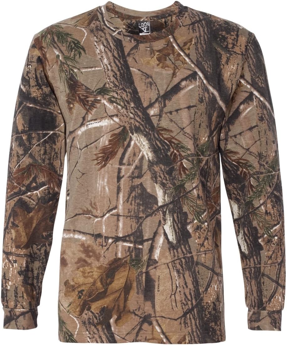 Officially Licensed REALTREE Camouflage Long-Sleeve T-Shirt (3981) AP