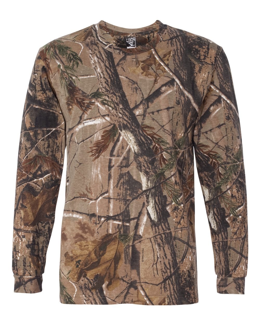 Officially Licensed REALTREE Camouflage Long-Sleeve T-Shirt (3981) AP