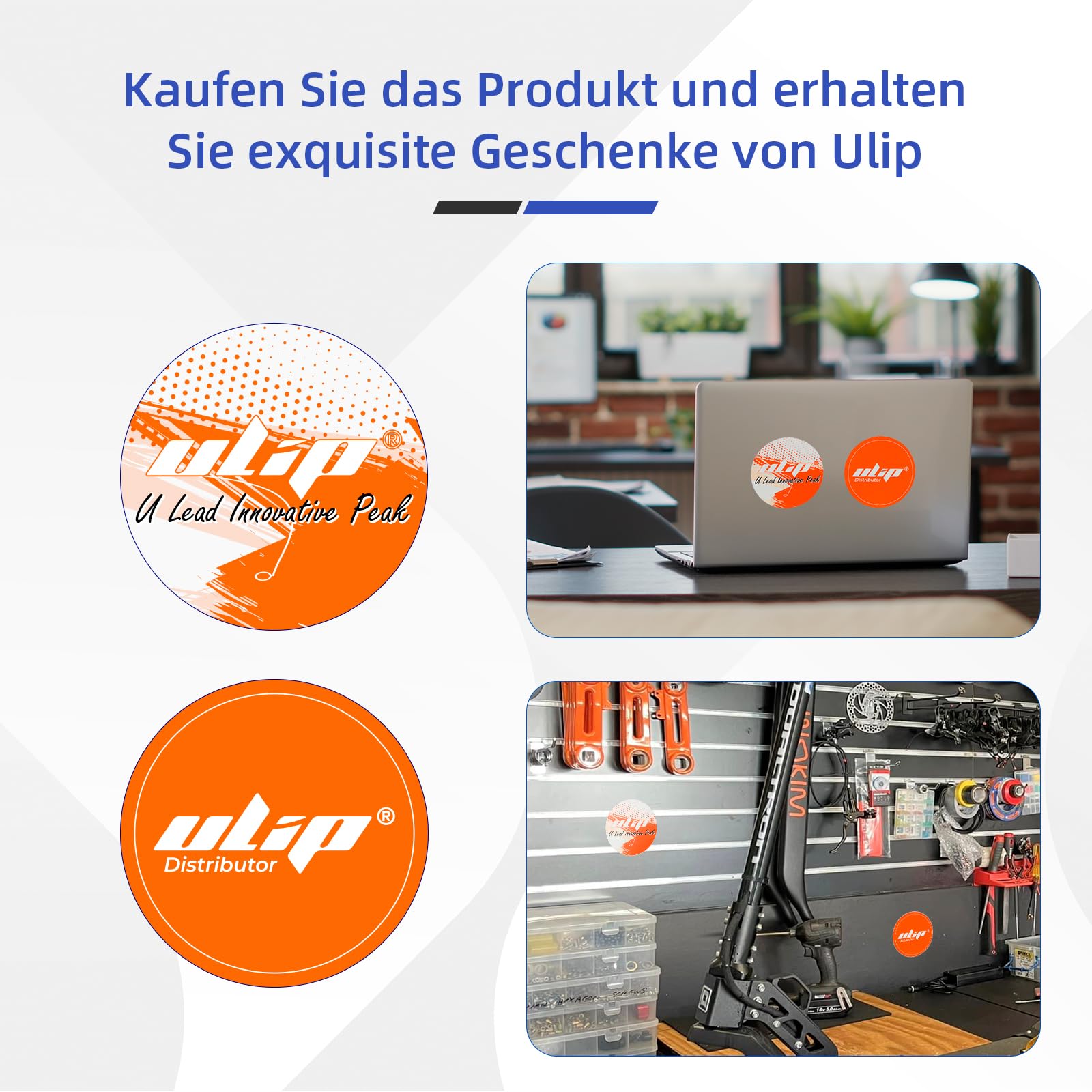 ulip Feu arrière de vélo télécommandé Clignotant LED USB Rechargeable éclairage arrière Cyclisme Avertissement sécurité Feux de vélo pour All Mountain, Route, vélo, Scooter
