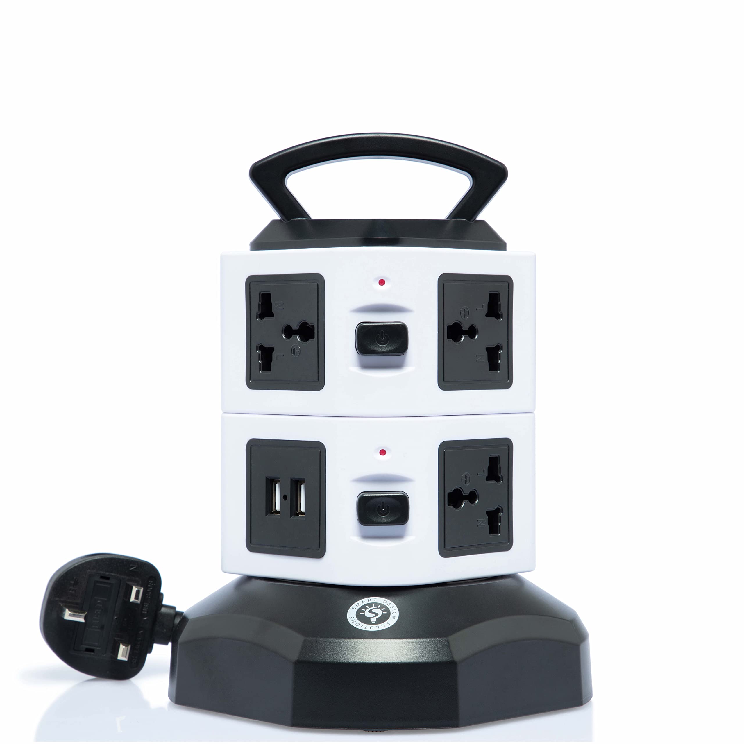 Buy Universal Vertical Extension Cord With usb Port Surge Protector