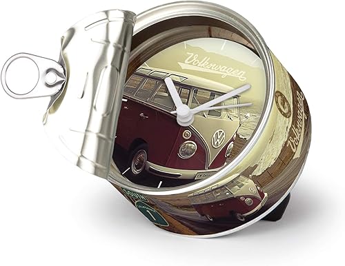 Miniatura 13 de BRISA VW Collection - Reloj de mesa Volkswagen, reloj magnético, MyClock también personalizable, regalo de fotos en autobús T1, escarabajo, diseño