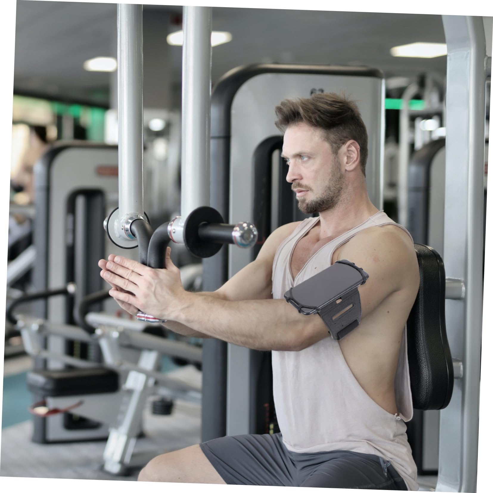DOITOOL 3 Pezzi Fascia Da Braccio Sportiva Supporto Per Telefono Cellulare Supporto Per Telefono Da Corsa Fascia Touchscreen Comoda E Resistente Per Uso Esterno Appassionati Di Fitness