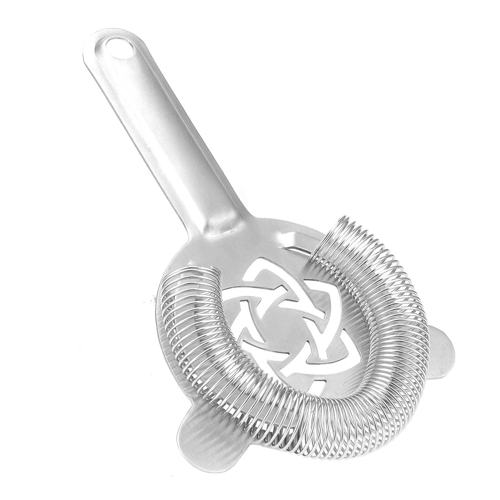 Stainless Steel Strainer, 16.5x10cm Ice Strainer Barware Ice Filter Strainer Gadgets Accessories