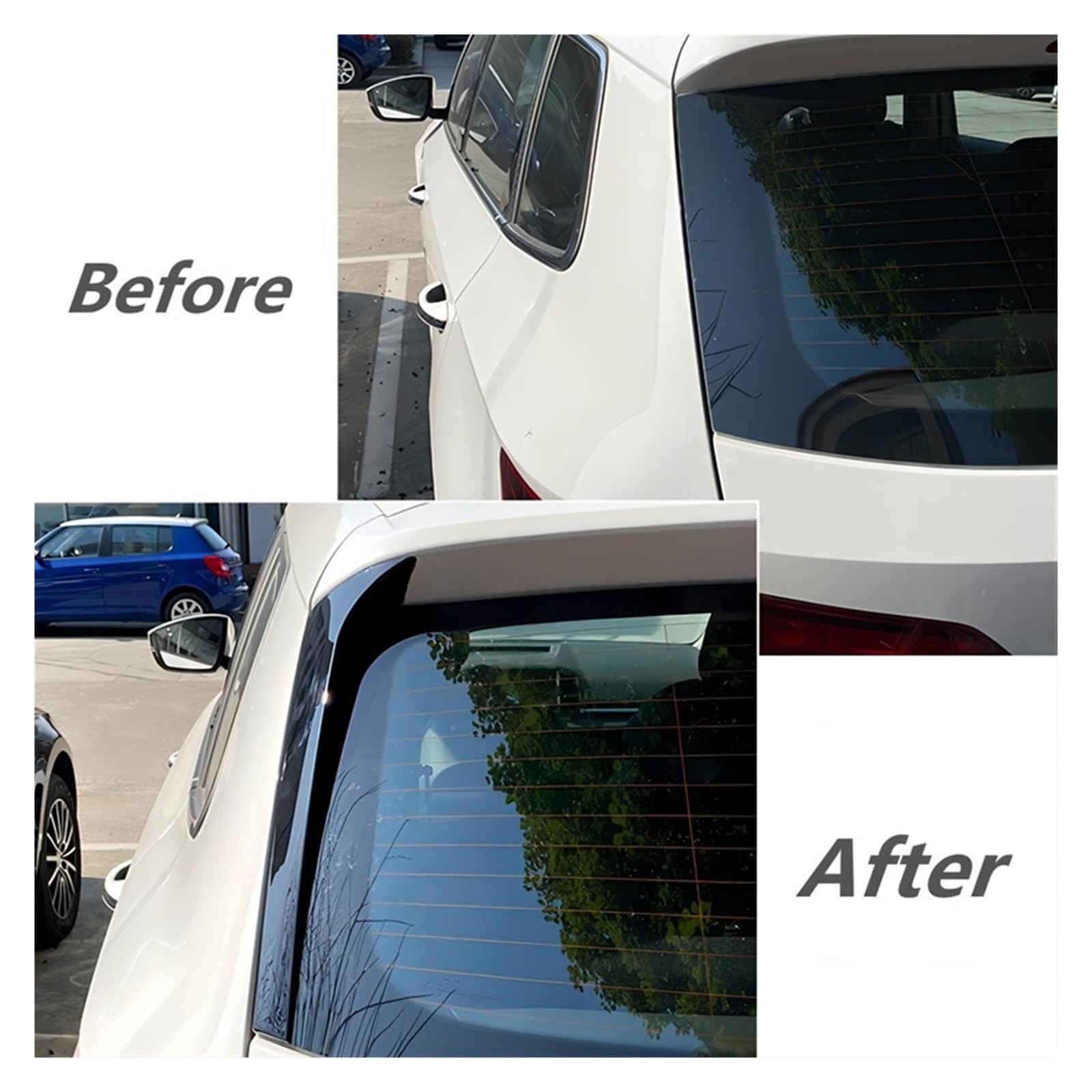 Spoiler boczny tylnej szyby,Compatible With Skody,for Karoq